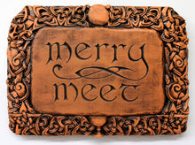 將圖片載入圖庫檢視器 进口 Merry Meet牌匾-木质饰面
