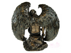能量雕像系列~*进口堕落天使路西法青铜雕像 Lucifer The Fallen Angel