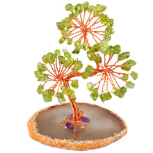 將圖片載入圖庫檢視器 黄水晶树玛瑙片 能量发生器 摆件家居办公室小型发财树桌面创意摆设
