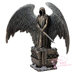 能量雕像系列~*进口 守护天使青铜/彩绘雕像