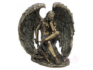 能量雕像系列~*进口堕落天使路西法青铜雕像 Lucifer The Fallen Angel