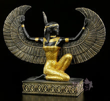 將圖片載入圖庫檢視器 能量雕像系列~*进口埃布罗斯埃及跪女神玛特雕像
