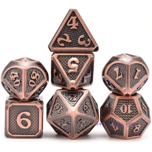 第五人格金属骰子COC桌游跑团TRPG克苏鲁dice多面色子龙与地下城