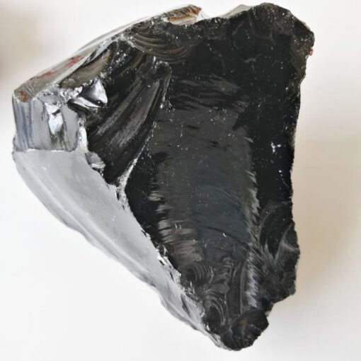 能量晶石收藏~天然黑曜石原石 大块原矿石标本水晶原石雕刻料：圖片 4
