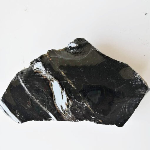 能量晶石收藏~天然黑曜石原石 大块原矿石标本水晶原石雕刻料：圖片 3