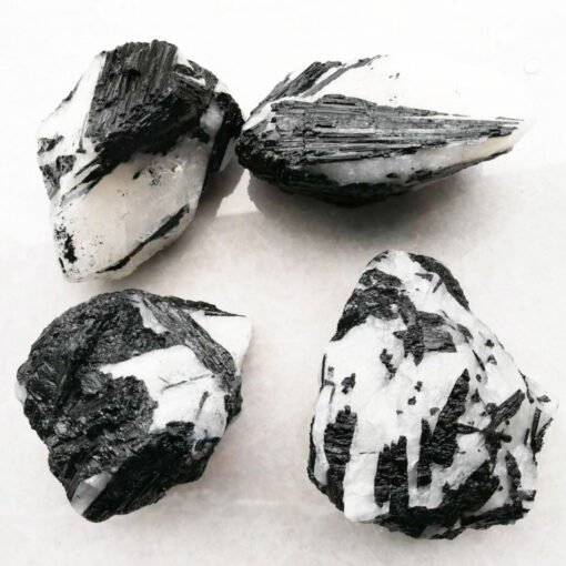 能量晶石收藏~天然碧玺原石 原矿物标本大块原石3-10cm雕刻料：圖片 2