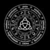 能量塔罗布~Triquetra Pagan Wheel of the Year 女巫日历塔罗牌占卜占星桌布