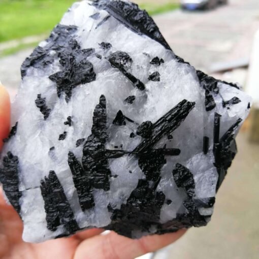 能量晶石收藏~天然碧玺原石 原矿物标本大块原石3-10cm雕刻料：圖片 3