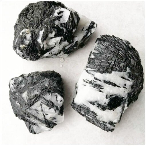 能量晶石收藏~天然碧玺原石 原矿物标本大块原石3-10cm雕刻料：圖片 5