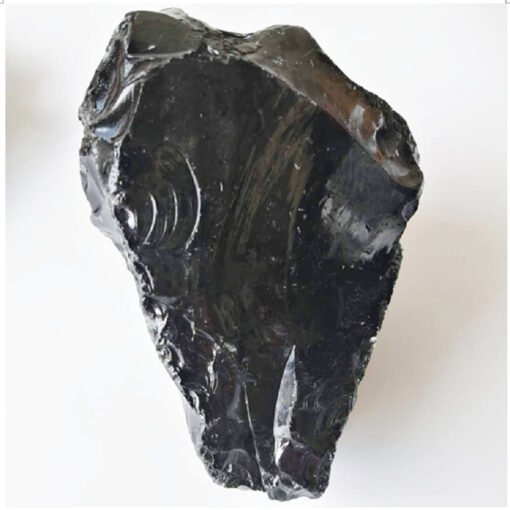 能量晶石收藏~天然黑曜石原石 大块原矿石标本水晶原石雕刻料：圖片 5