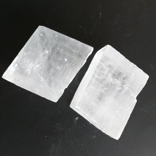 能量晶石收藏~天然白色方解石光学晶体 原矿物标本透明白色晶体原石：圖片 5