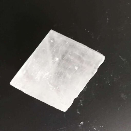 能量晶石收藏~天然白色方解石光学晶体 原矿物标本透明白色晶体原石：圖片 3
