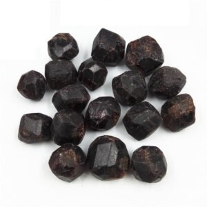 能量晶石收藏~天然石榴石原石大颗粒 15-25mm石榴石 饰品雕刻原料