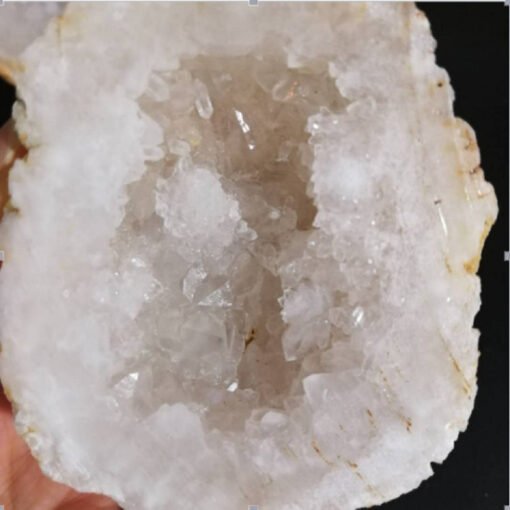 能量晶石收藏~天谴玛瑙洞摆件 玛瑙聚宝盆 水晶洞冰糖色晶体：圖片 5