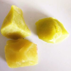 能量水晶正品~天然柠檬玉原石 原石矿物柠檬色晶体 雕刻料皮
