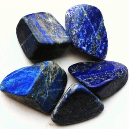 能量晶石收藏~天然青金石打磨大颗粒 水晶碎石 鱼缸花盆装饰脉轮石：圖片 2