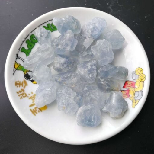 能量晶石收藏~天然原石天青石碎石 矿物标本 各种饰品雕刻料
