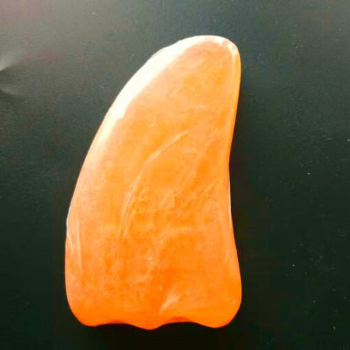 能量晶石收藏~跨进外贸白石膏刮痧板 刮痧按摩美容家用品销售：圖片 6