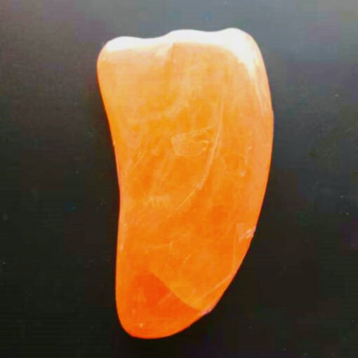 能量晶石收藏~跨进外贸白石膏刮痧板 刮痧按摩美容家用品销售：圖片 3