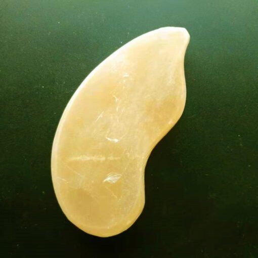 能量晶石收藏~跨进外贸白石膏刮痧板 刮痧按摩美容家用品销售：圖片 7