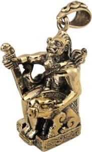 进口 青铜北欧Freyr Viking收获之神吊坠