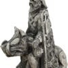 进口 Dryad Design Freyr Norse收获之神雕像-石头饰面