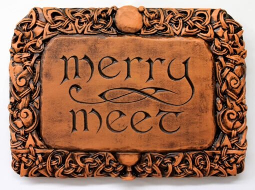 进口 Merry Meet牌匾-木质饰面：圖片 4