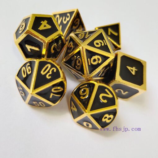 第五人格金属骰子COC桌游跑团TRPG克苏鲁dice多面色子龙与地下城：圖片 5