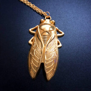 魔法威卡 复古锌合金蝉吊坠 饰品配件知了吊坠