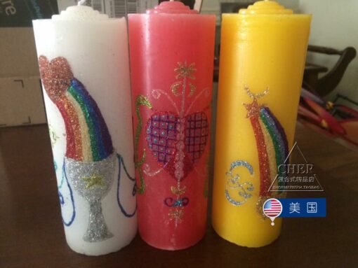 美国进口魔法能量蜡烛女巫手工定制1-17号个人订制加强版：圖片 2