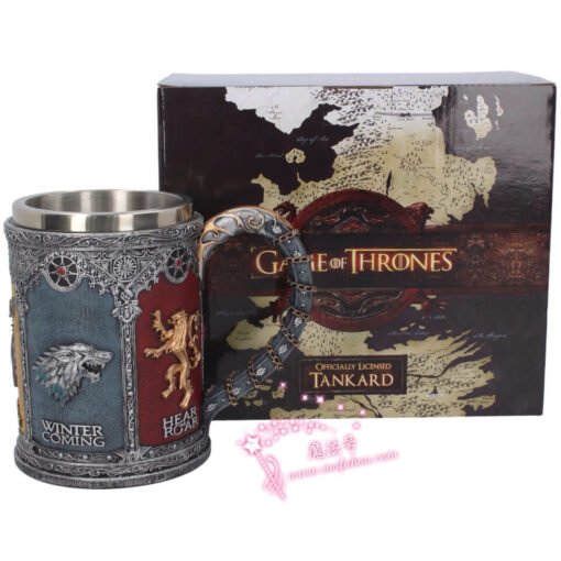 *进口权利的游戏贵族纹章酒杯 Game of Thrones （正品彩盒条码）