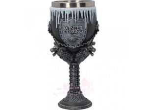 *进口中世纪酒杯 权利的游戏高脚杯 House Stark Goblet魔法仪式杯