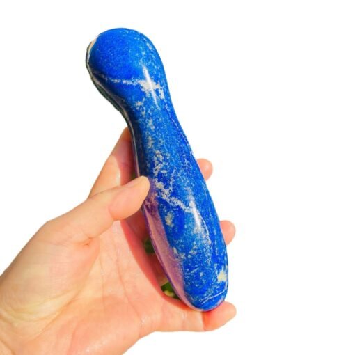 天然水晶青金石 水晶按摩棒：圖片 3