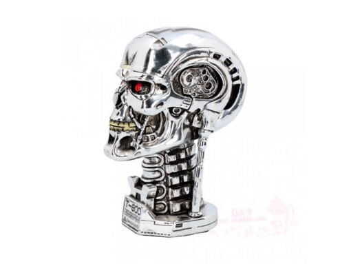 神秘学收藏~*进口终结者2头盒21cm TERMINATOR2 终结者头骨模型收藏盒：圖片 2