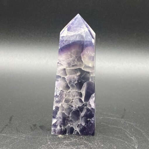 天然萤石柱子精品水晶手工雕刻件桌面摆件手工雕刻件装饰 买一送一：圖片 2