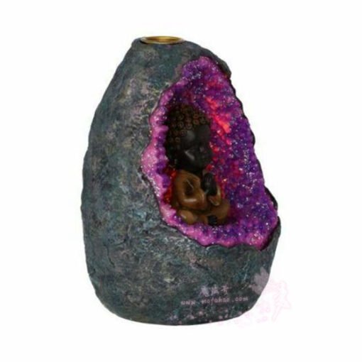 神秘学收藏~禅宗大地 宝佛回流香炉14.5cm 带来一个小禅宗 进入静心与平衡：圖片 3