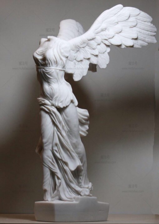 进口有翼的Nike Victory of Samothrace女神希腊艺术雕塑胜利女神