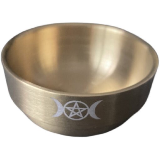 三相月女神 Wicca仪式碗 仪式摆件witch收纳碗 Pentacle Bowl - 图片 5