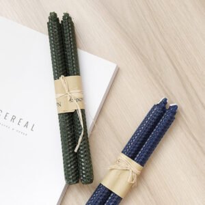 北欧莫兰迪风 蜂蜡长杆 蜂巢蜡烛 魔法仪式蜡烛