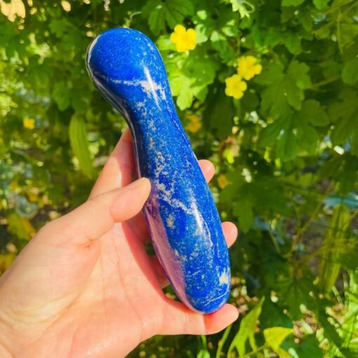 天然水晶青金石 水晶按摩棒：圖片 6