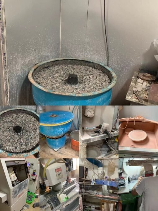 天然水晶黑曜石水晶按摩棒摆件：圖片 6