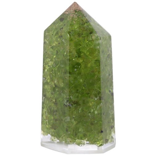 水晶单尖六棱柱能量柱原石打磨切割摆件 六角柱水晶能量石手把玩：圖片 10