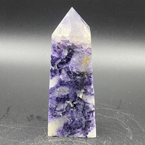 天然萤石柱子精品水晶手工雕刻件桌面摆件手工雕刻件装饰 买一送一：圖片 6