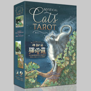 塔罗牌 正版神秘的猫魅塔罗牌猫咪全套说明书牌袋套装进口