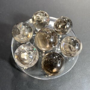 亚克力塑料七星盘七星阵底盘水晶球底座招财旺财摆件水晶球底盘