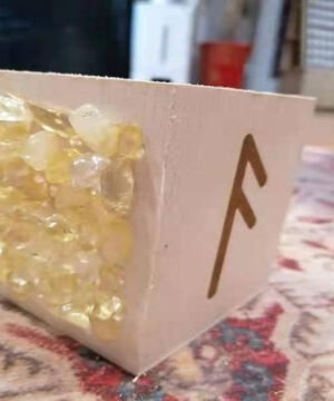 新款现货木制符文笔筒木笔盒 欧式风格简约收纳盒