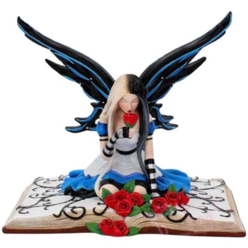 神秘学收藏~进口爱丽丝手办Alice wonderland19厘米-仙境仙人小雕像摆件：圖片 3