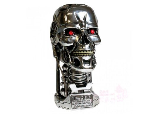 神秘学收藏~*进口终结者2头盒21cm TERMINATOR2 终结者头骨模型收藏盒