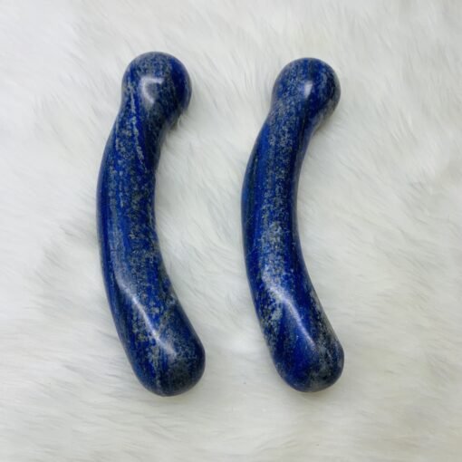 天然水晶多种材质原石雕刻打磨水晶按摩棒：圖片 12