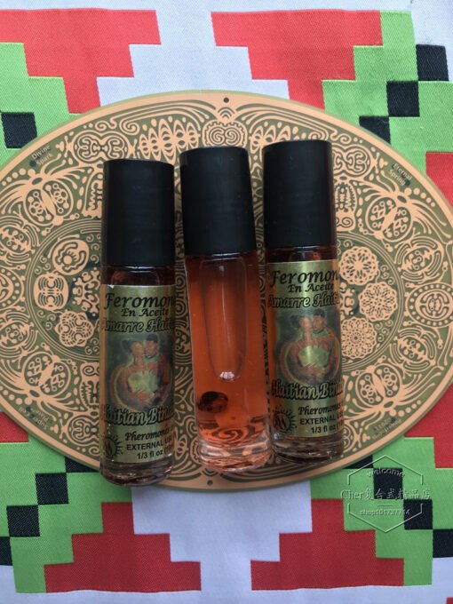 美国进口海地巫爱绑定魔法油香水 草药晶石能量魔法油 吸引力法则